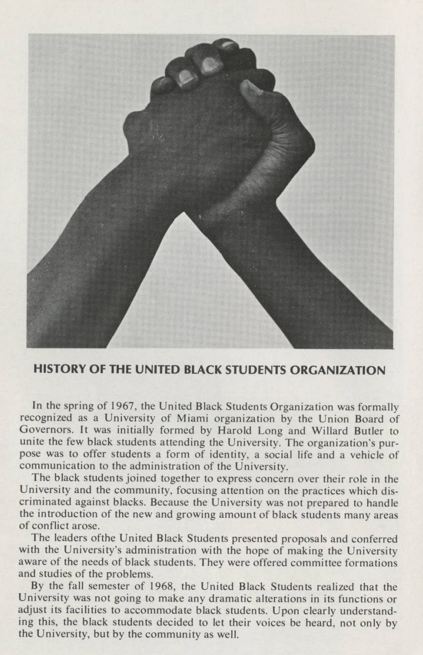 photograph of dark-skinned hands clasped and text