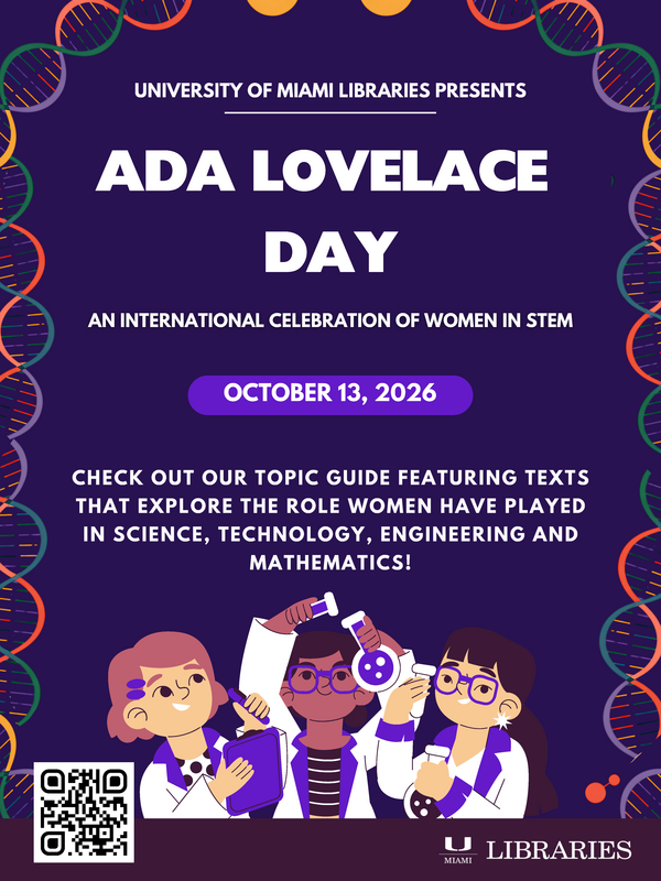 Flyer for Ada Lovelace Day, October 13, 2026